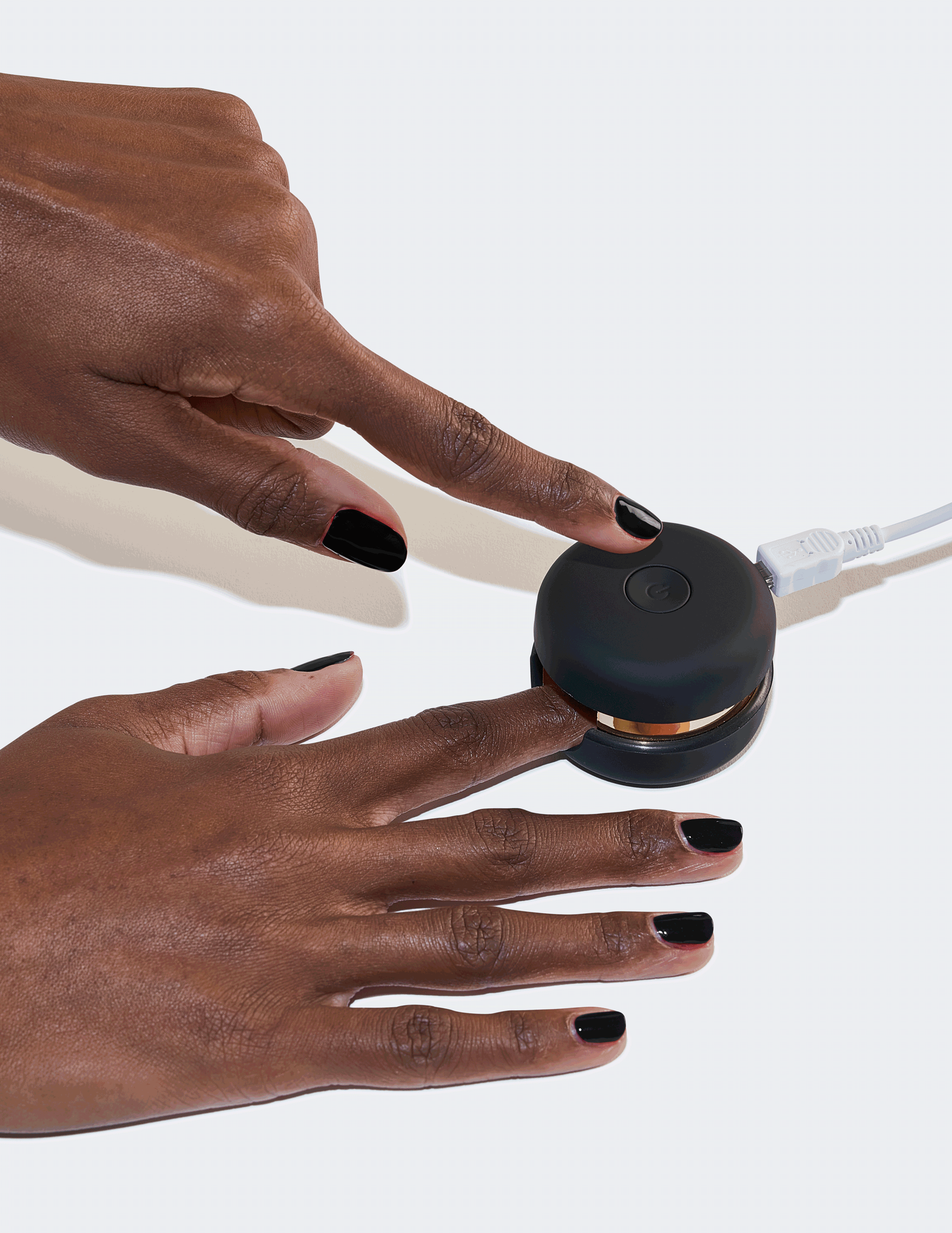 Le Mini Macaron Licorice gel manikyrkit med lampe