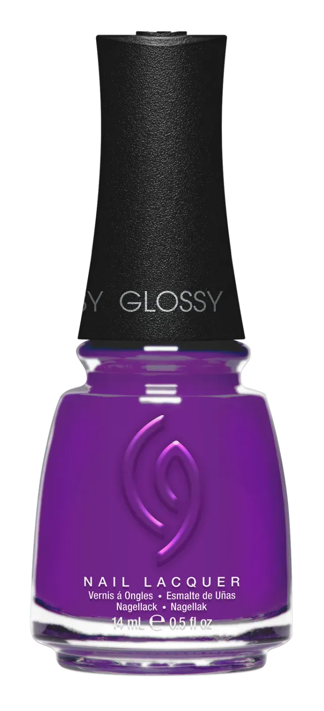 China Glaze Plur-Ple neglelakk 21-free 6 dager