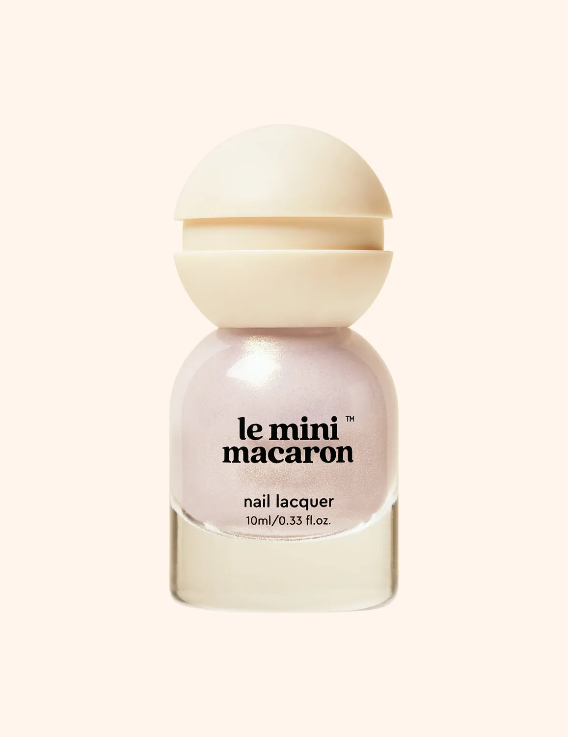 Le Mini Macaron Le Sweet Pink Quartz neglelakk 10 ml rosa