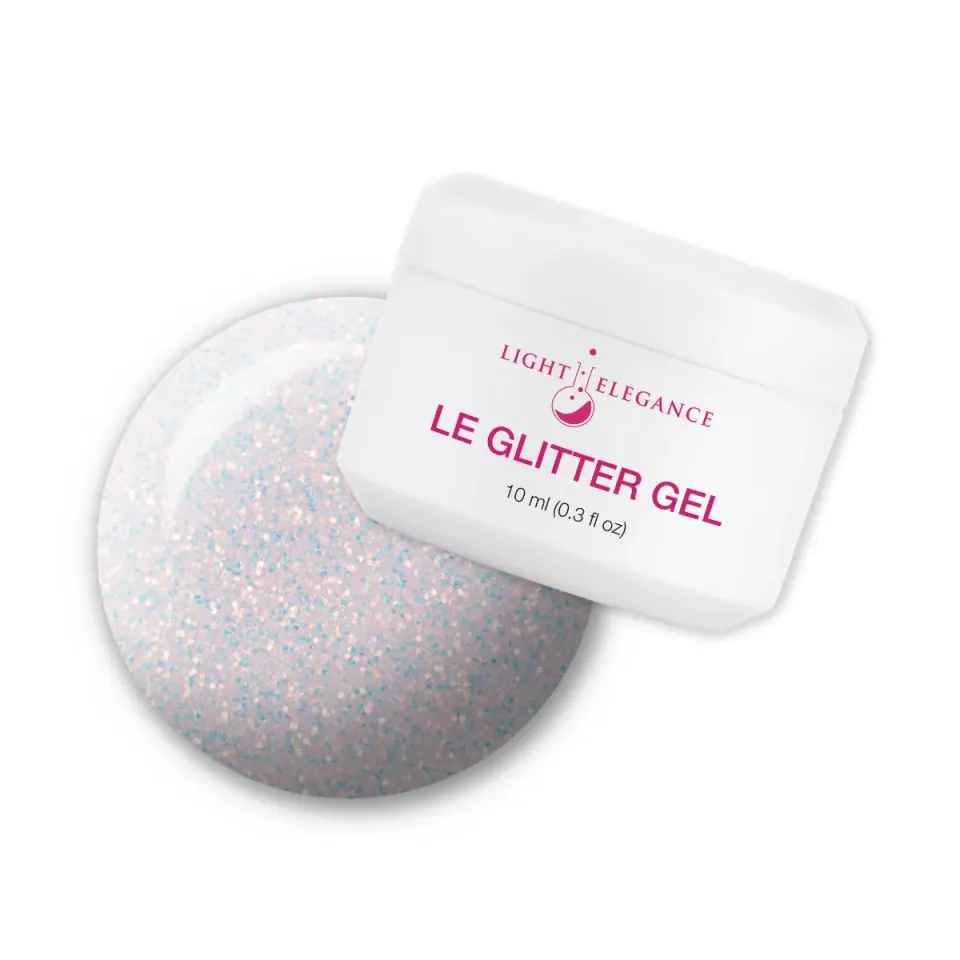 Light Elegance She's a Star glittergel 10 ml rosa