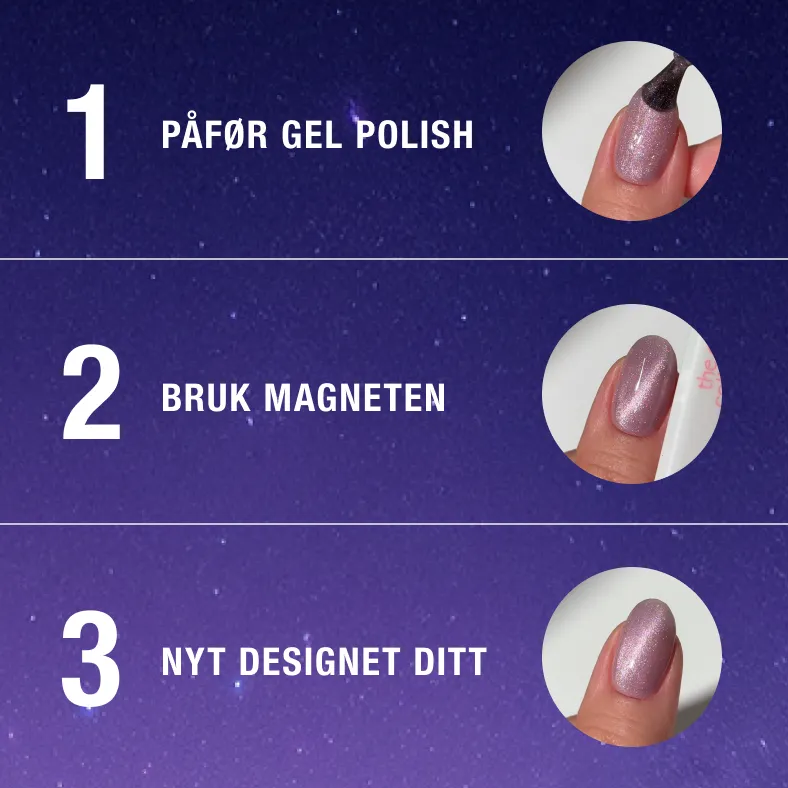 The Gel Collection Lilac Haze cat eye gel polish lilla