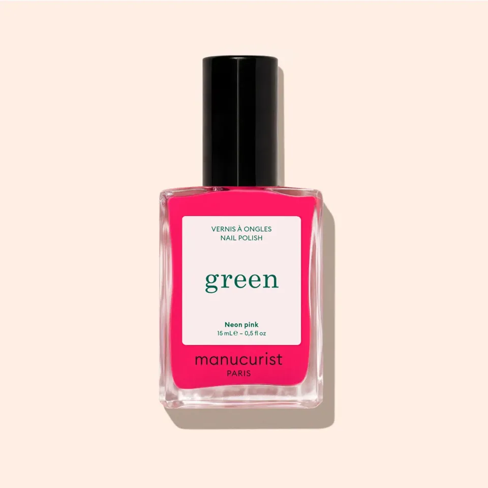 Manucurist Green Neon Pink neglelakk neonrosa
