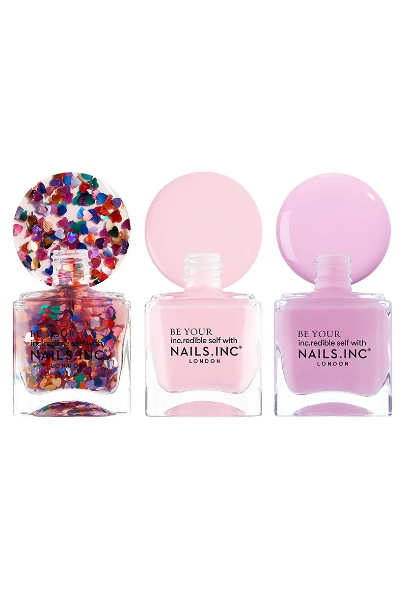 Nails Inc London Mani Calling neglelakksett 3-pakning