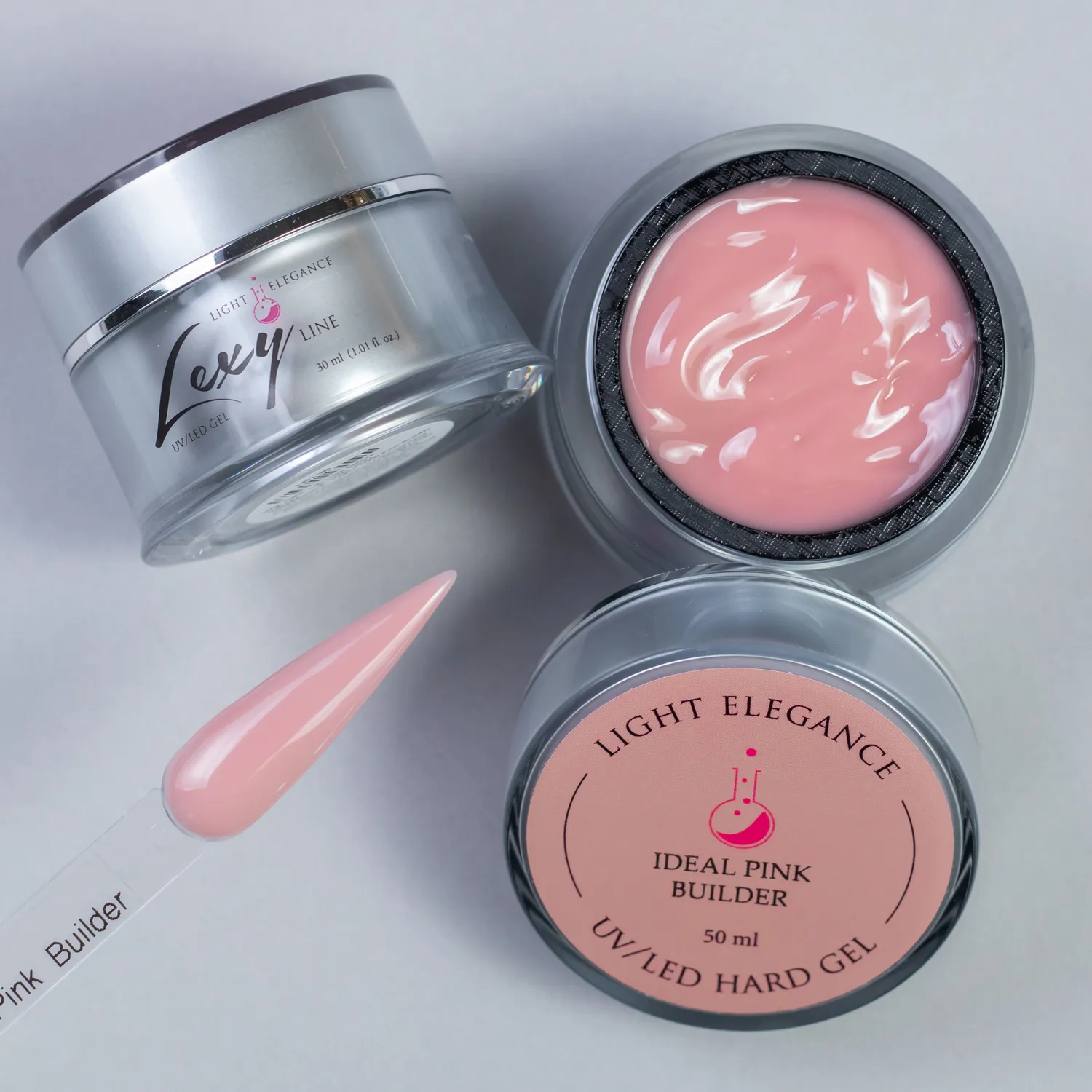 Light Elegance Lexy Line Ideal Pink buildergelé 30 ml rosa