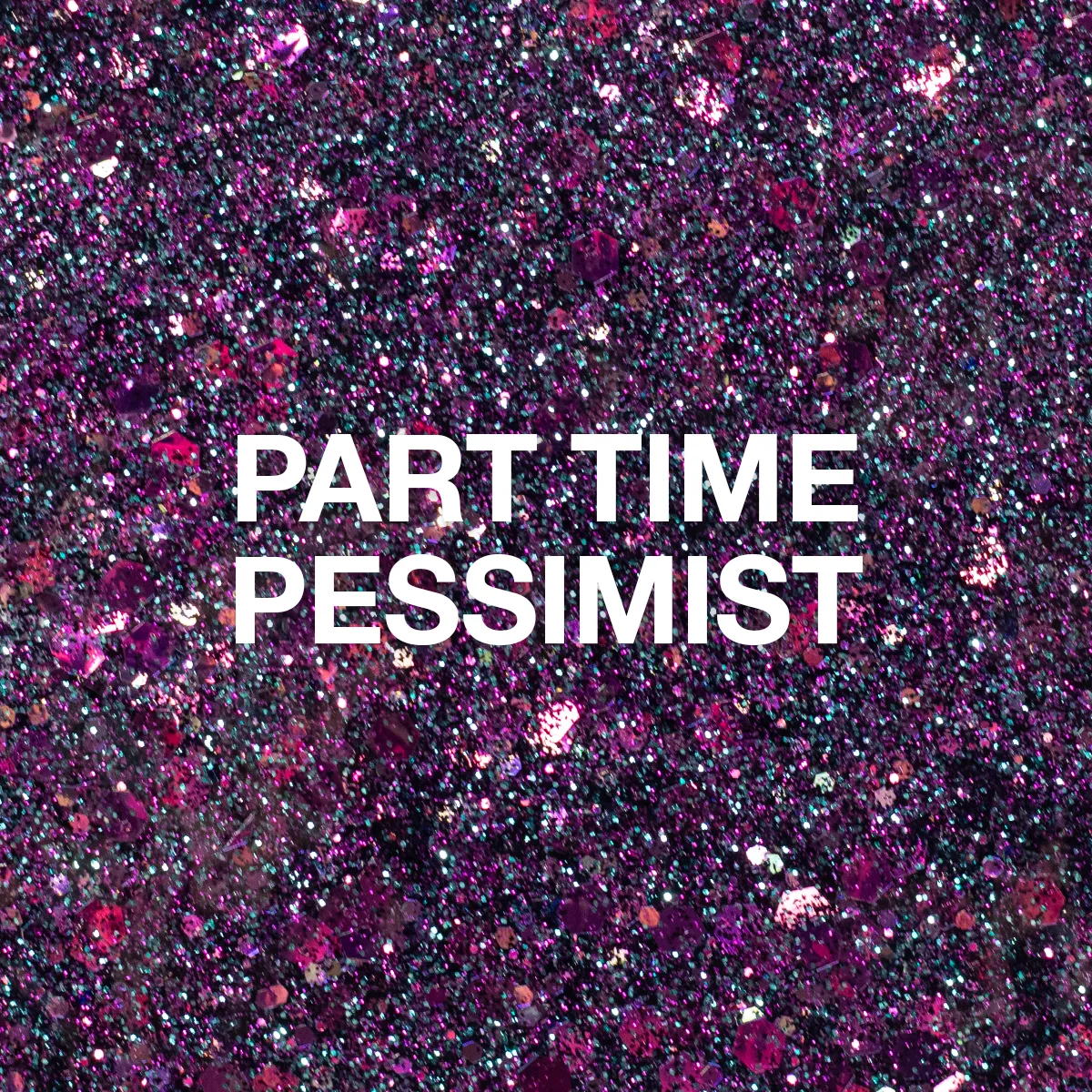 Light Elegance P+ Part Time Pessimist gellakk 10 ml mørk glitter