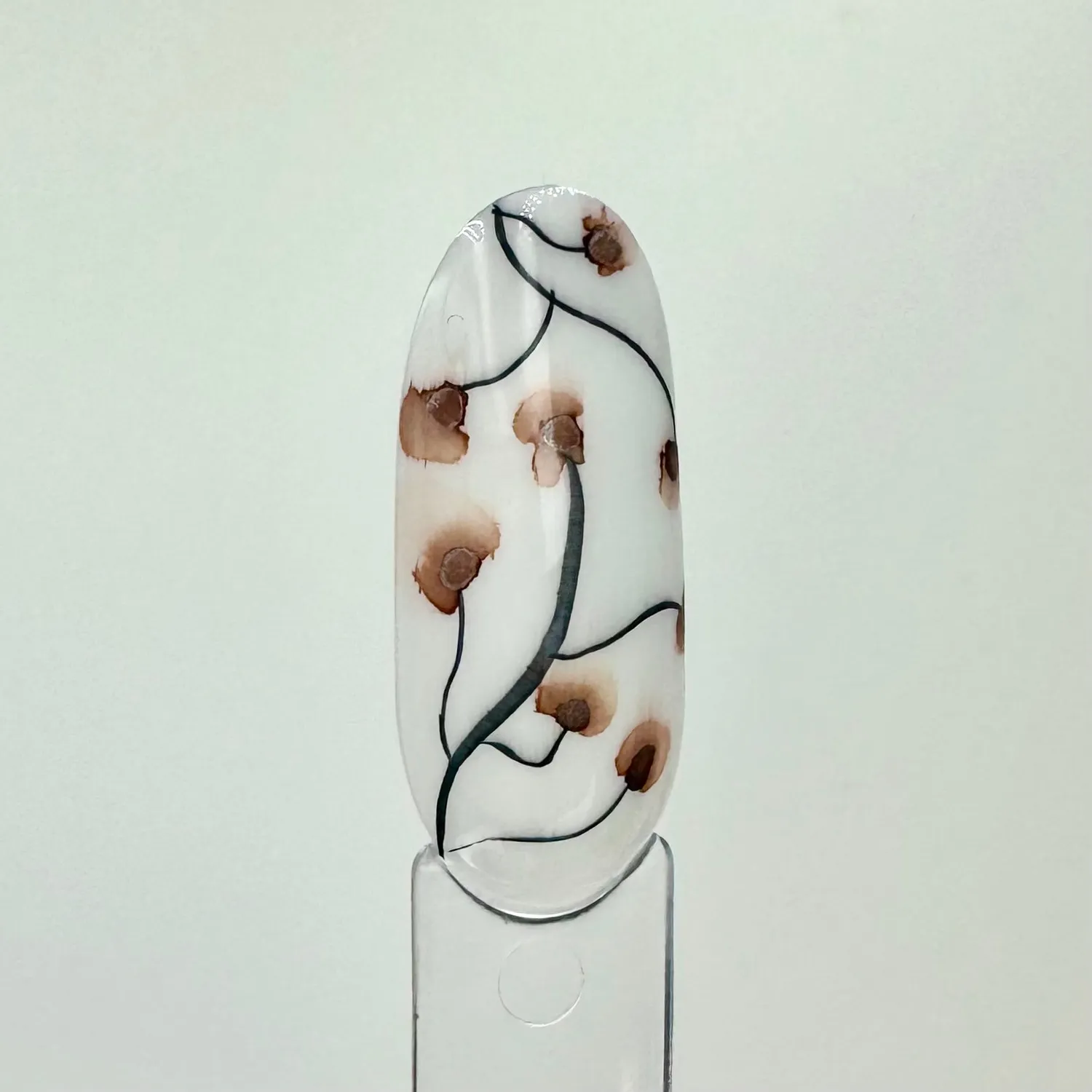 The Gel Collection Watercolor Chrome Bronze neglekunst bronse