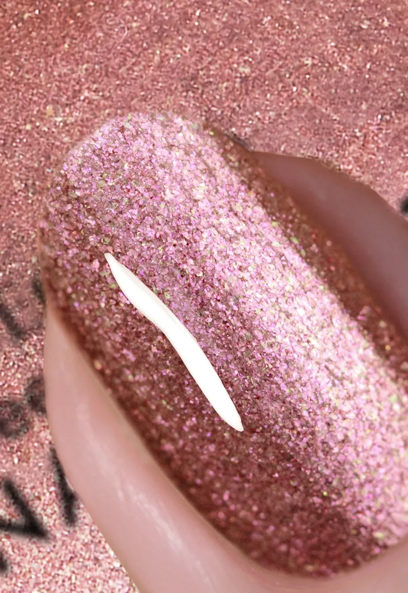Nails Inc London 45 Second Belgravia neglelakk rosa krem