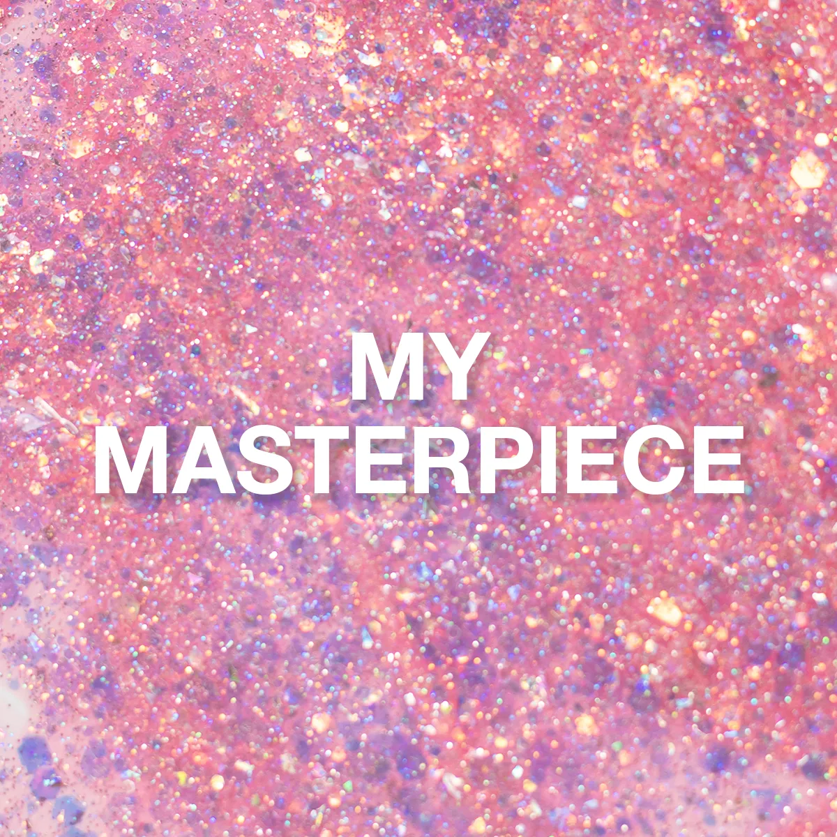 Light Elegance My Masterpiece glitter gel 10 ml rosa