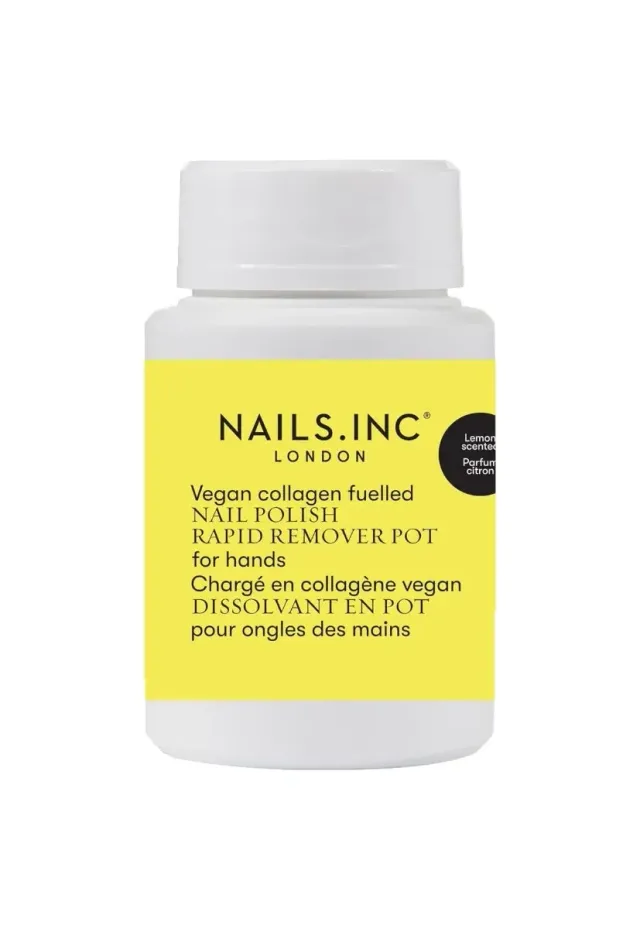 Nails Inc London Lemon neglelakkfjerner sitron mild