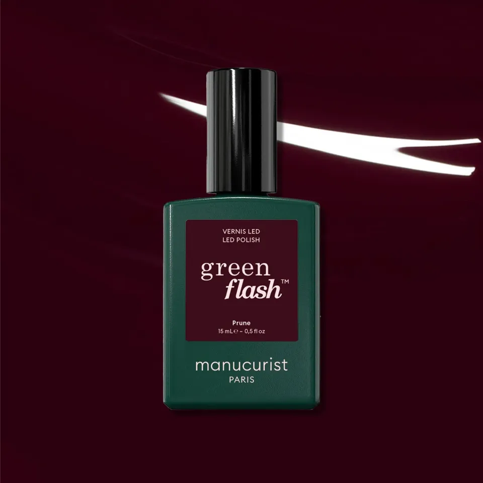 Manucurist Green Flash Prune gellakk bordeaux