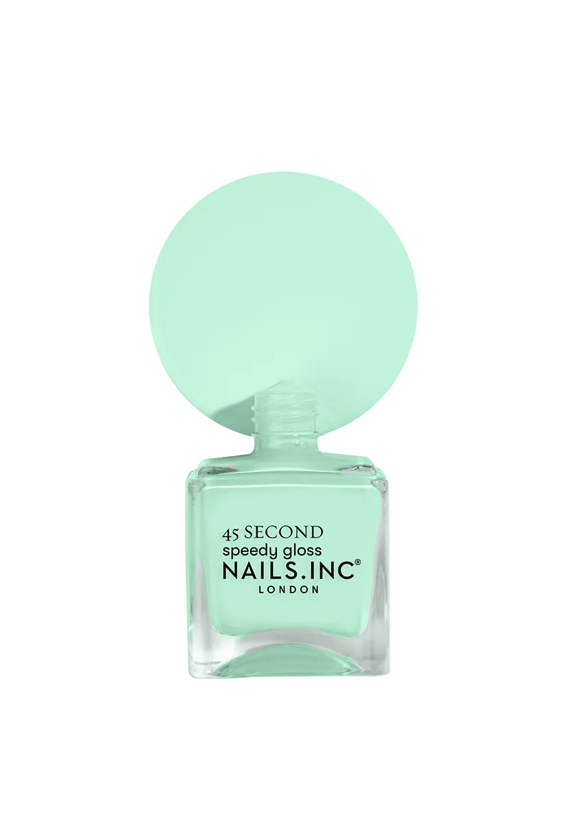 Nails Inc Wellness In Wimbledon neglelakk grønn hurtigtørk