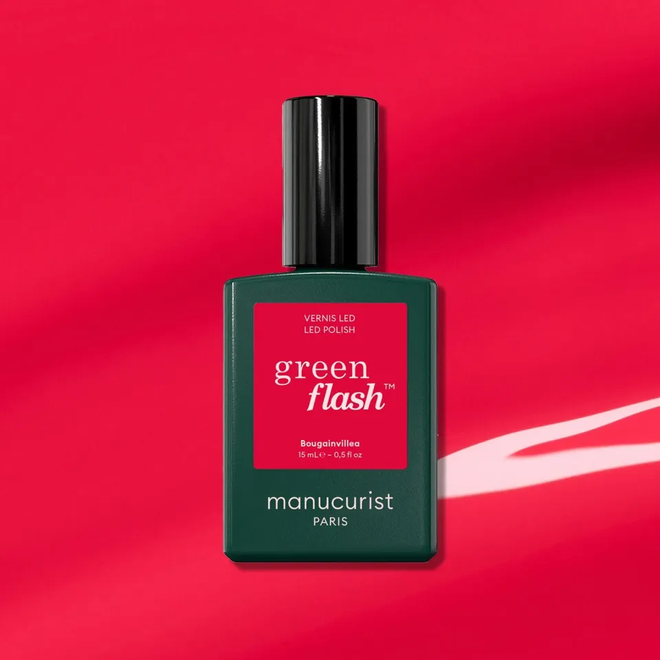 Manucurist Green Flash Bougainvillea gellakk rød-rosa