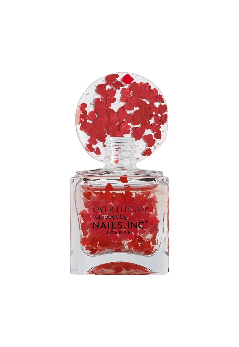 Nails Inc Loving In London glittertopper hjerte