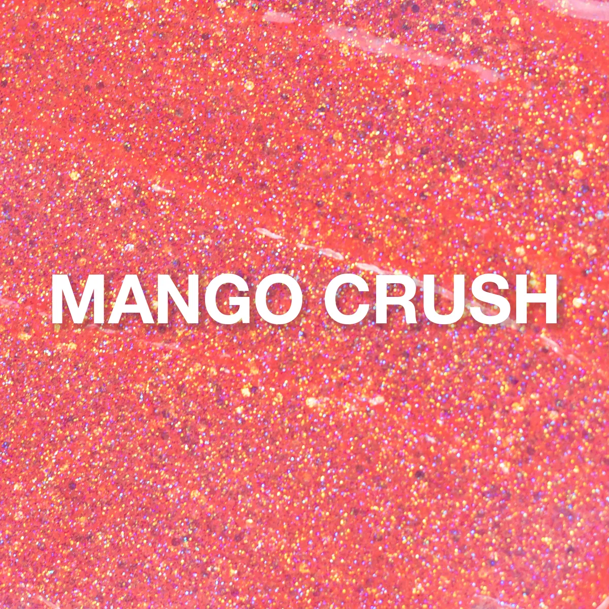 Light Elegance Mango Crush glittergel 10 ml korall
