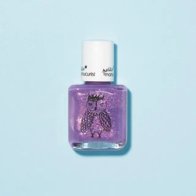 Manucurist Scarlett the Owl barneneglelakk glitter lilla