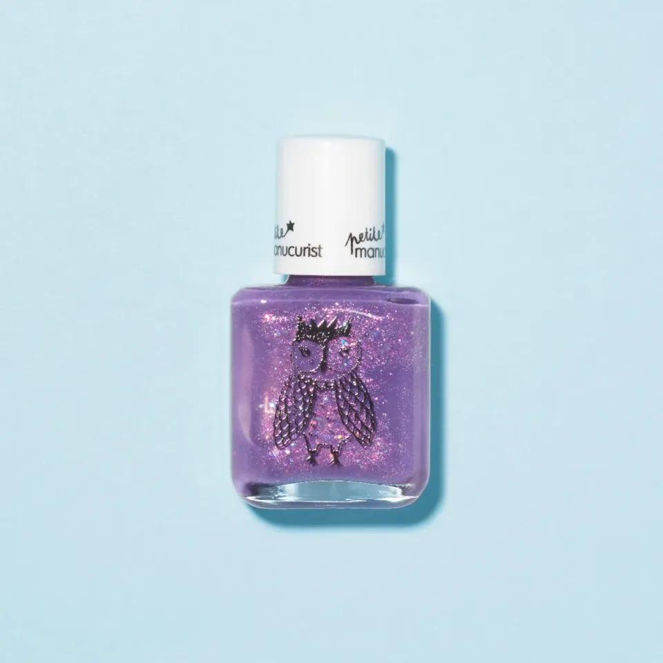 Manucurist Scarlett the Owl barneneglelakk glitter lilla