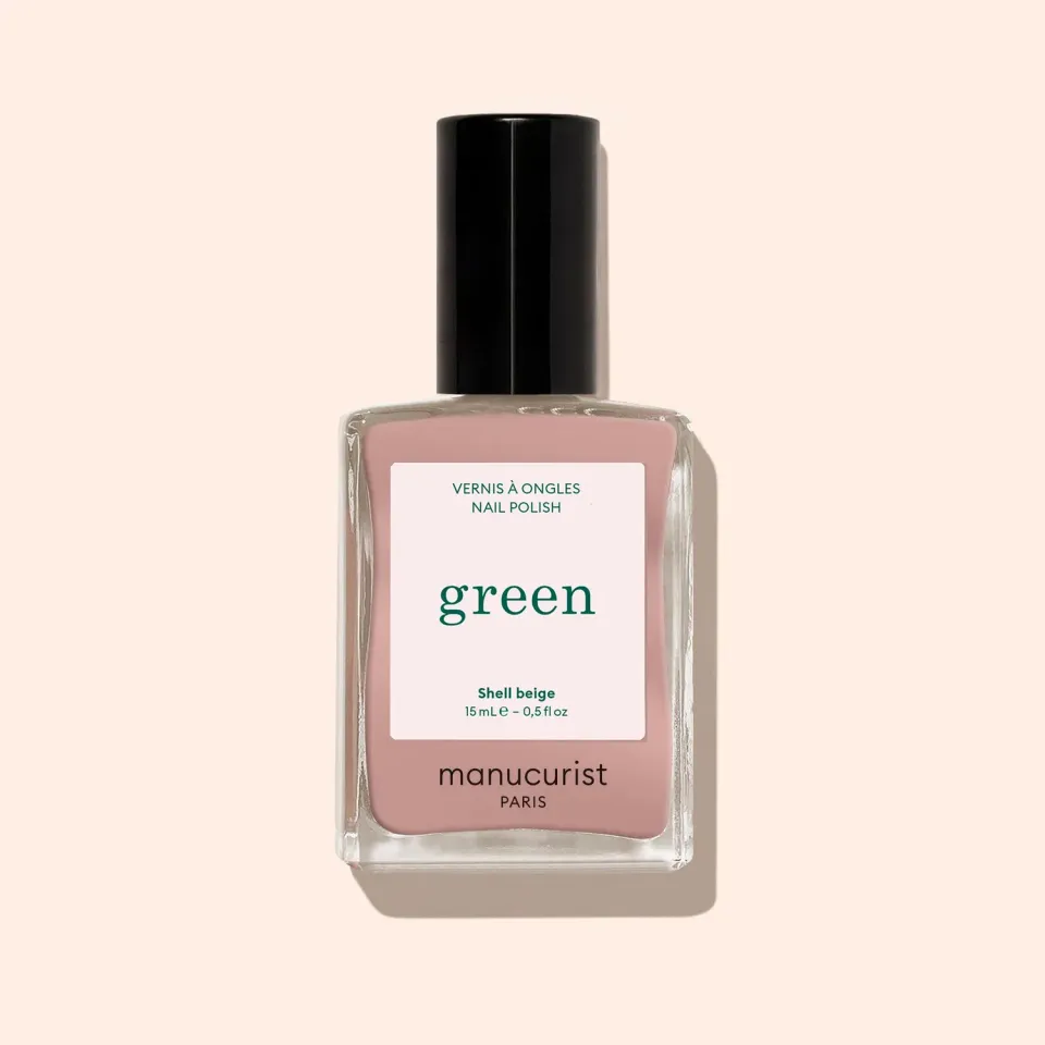Manucurist Green neglelakk Shell Beige rosabeige