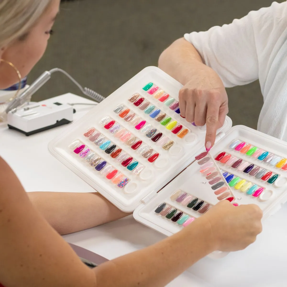 Light Elegance Color Mother Swatch Book fargekart 120 tips