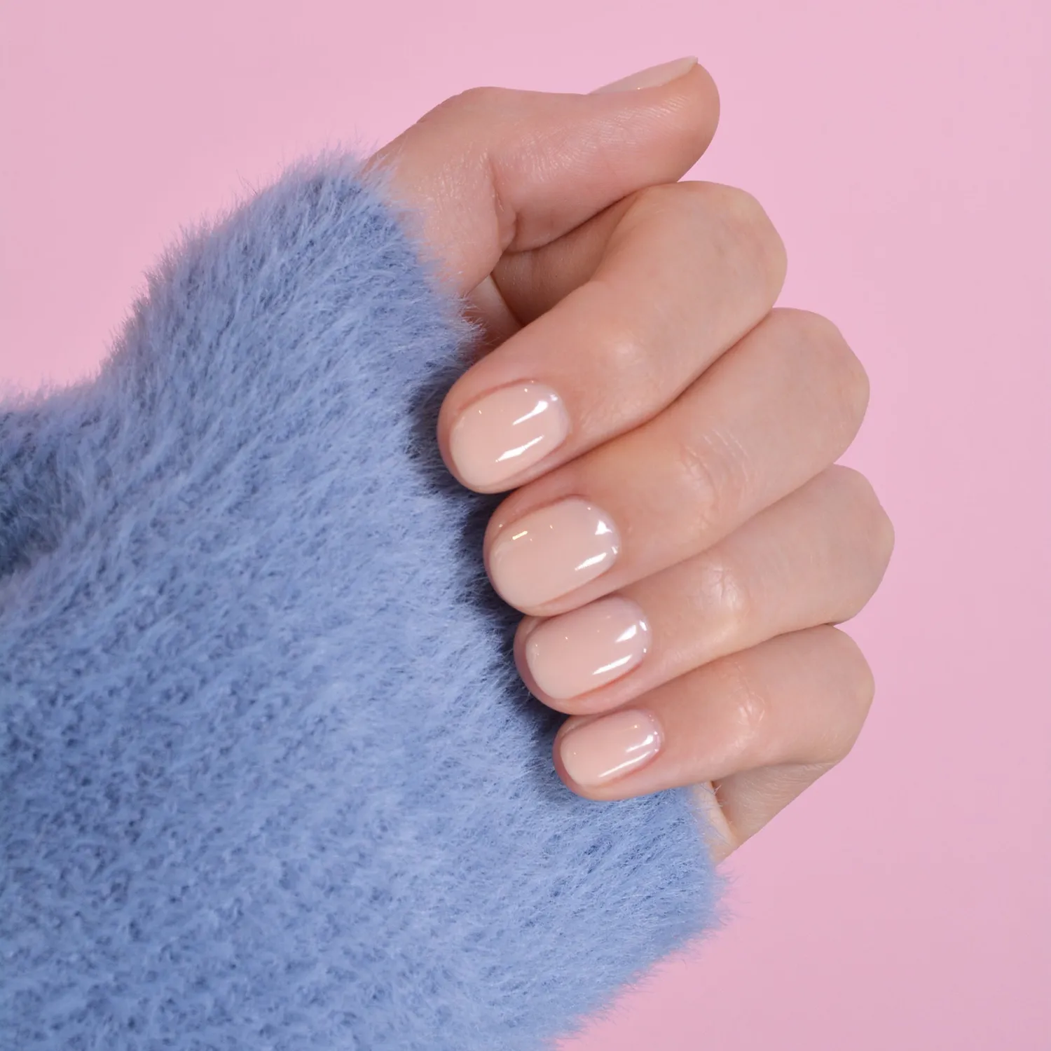 Le Mini Macaron Crème Brûlée gellakk 8,5 ml transparent beige