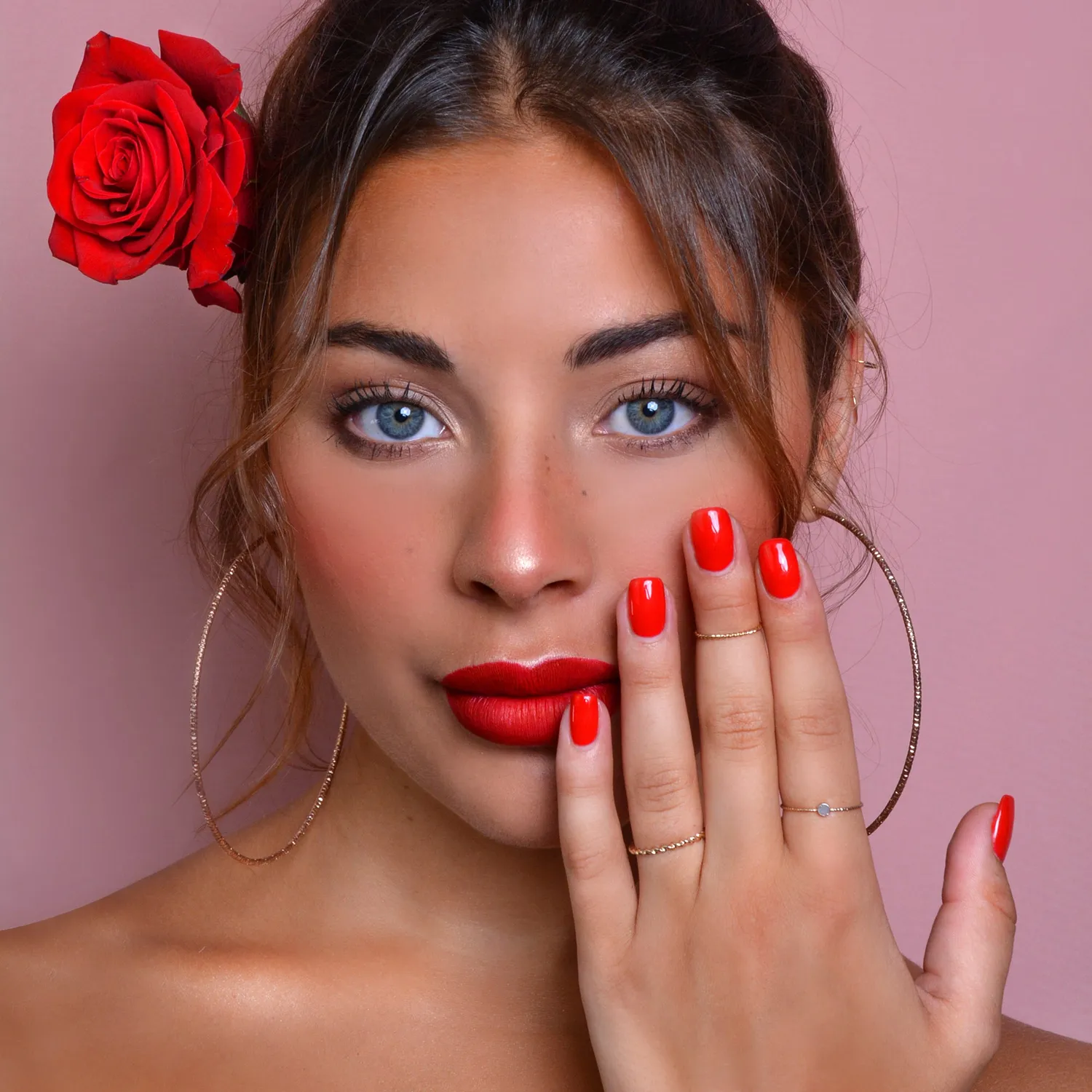Le Mini Macaron Rouge Coquelicot gellakk 8,5 ml rød