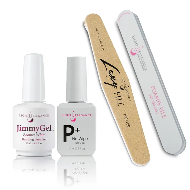 Light Elegance Milk Bath Bundle neglesett melkehvit