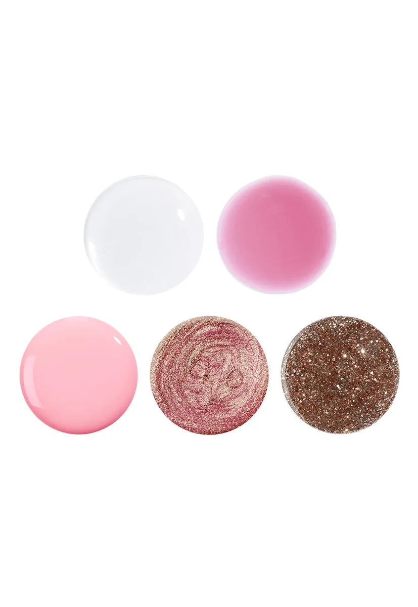 Nails Inc London Townhouse neglelakksett 5-pk krem