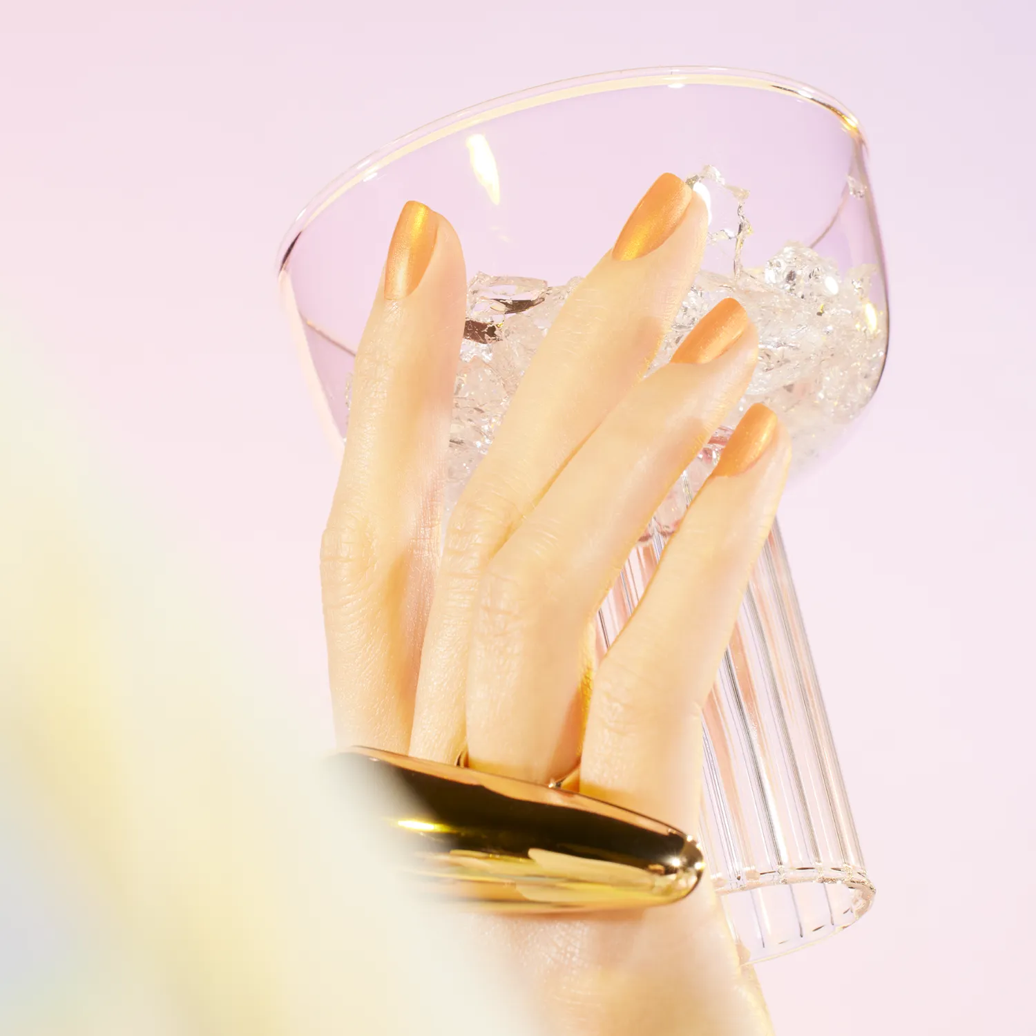 Manucurist Green Flash Pamplemousse gel-lakk oransje