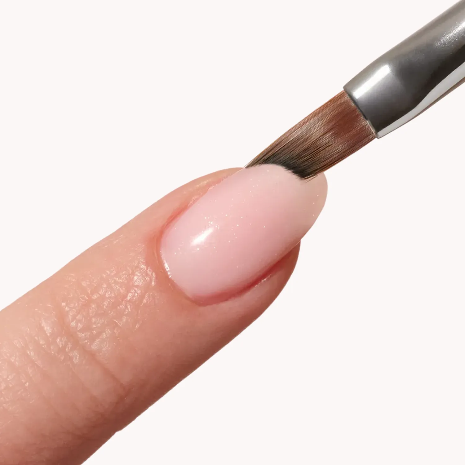 The Gel Collection French Brush Premium neglebørste buet