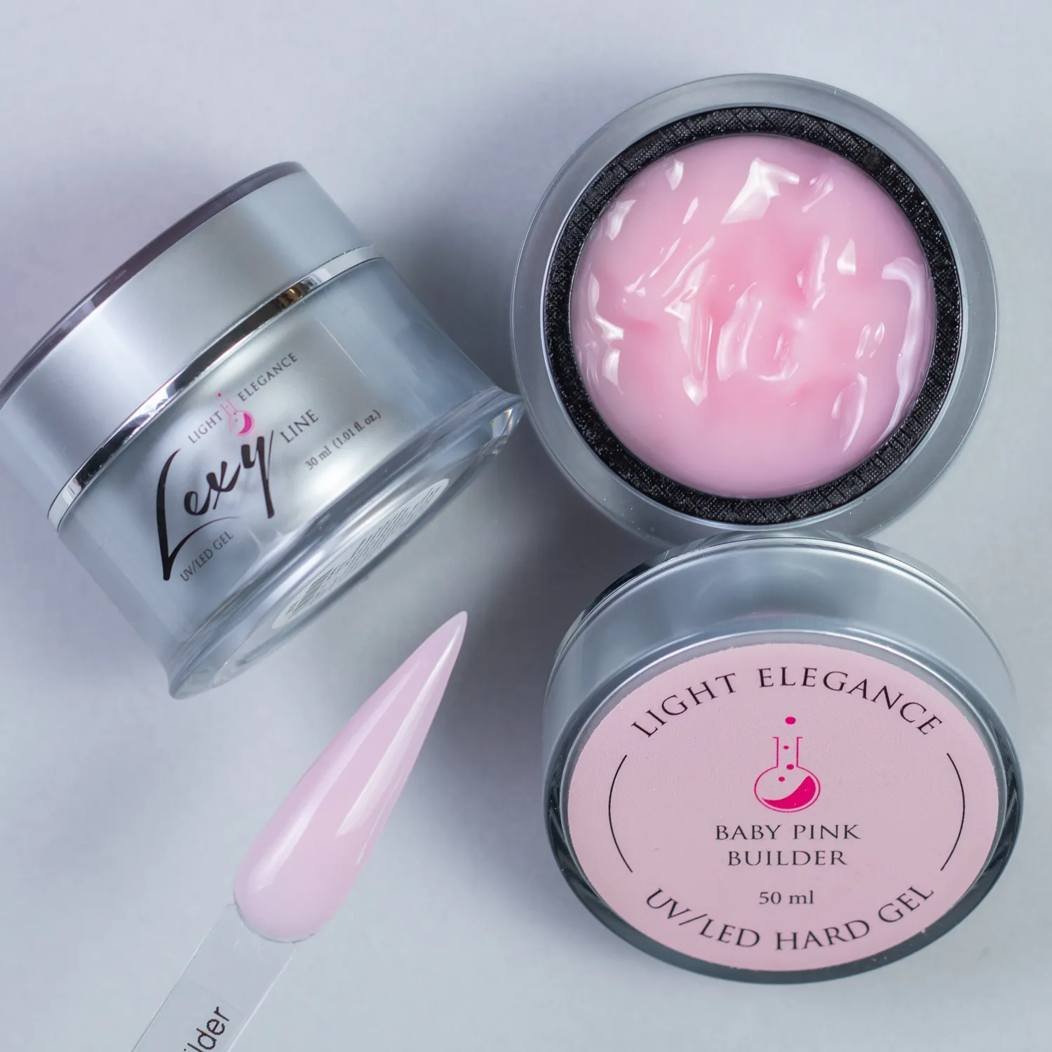 Light Elegance Lexy Line Baby Pink Builder bygggel 10 ml rosa
