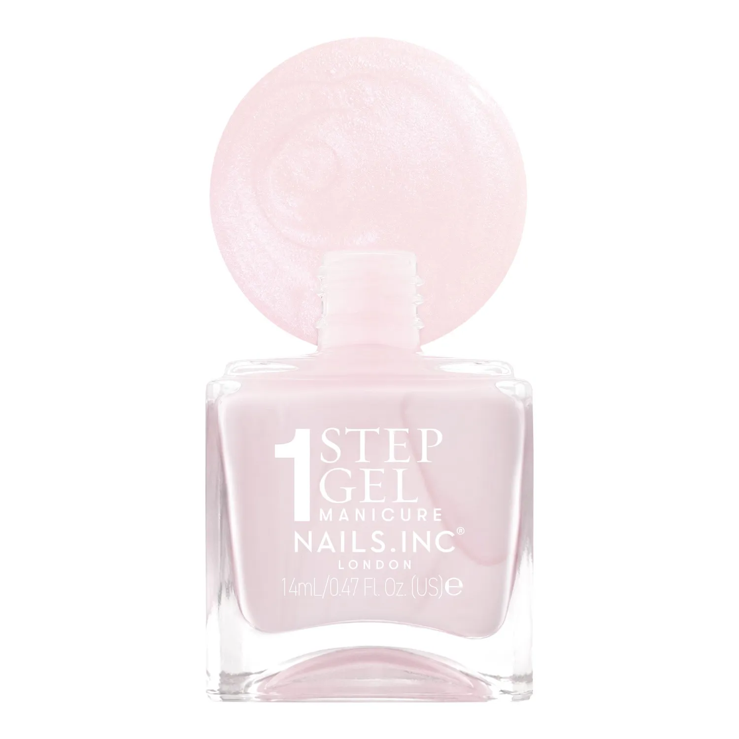 Nails Inc It’s Topless Lydia neglelakk 1-step gel fest