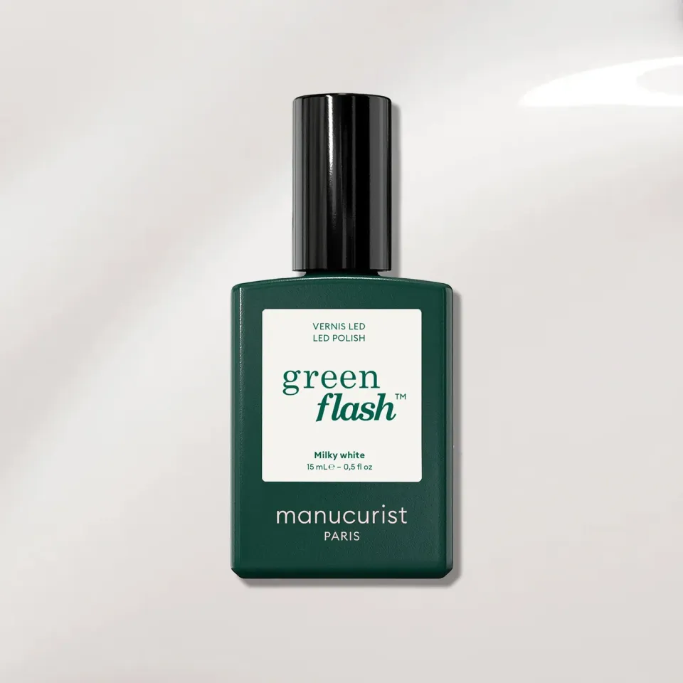 Manucurist Green Flash Milky White neglelakk melkehvit