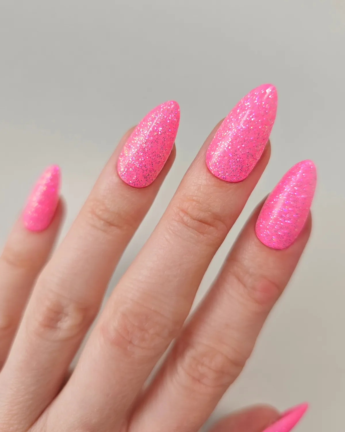 Light Elegance P+ All Talk, No Action glittern 10ml rosa