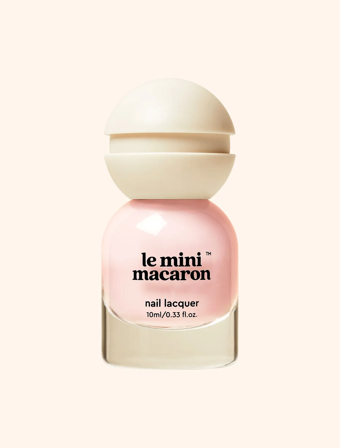 Le Mini Macaron Le Sweet neglelakk 10 ml Crème Brûlée beige