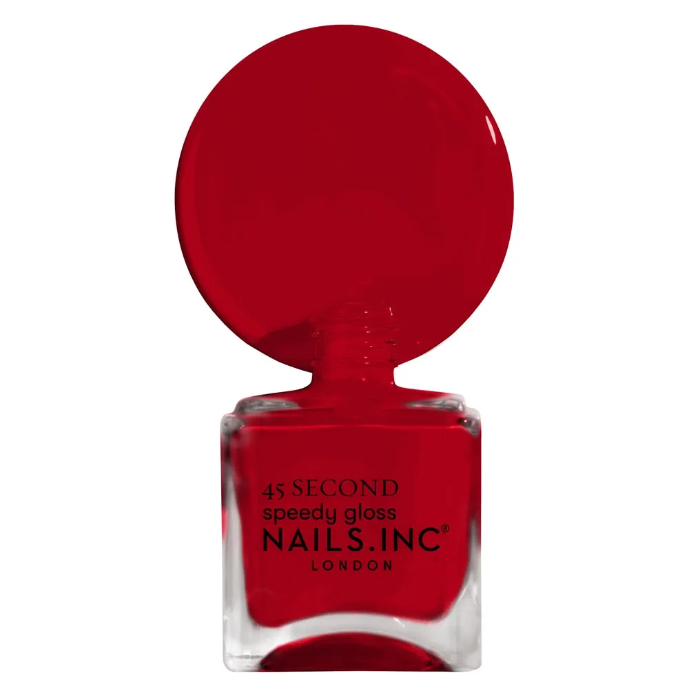 Nails Inc Mayfair Made Me Do It neglelakk rød krem