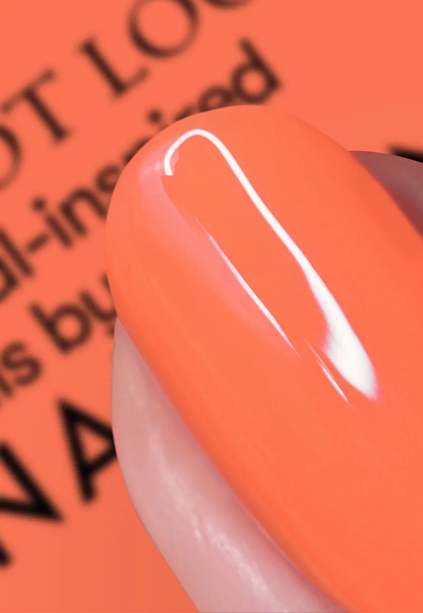 Nails Inc London Toucan Play At That Game neglelakk oransje