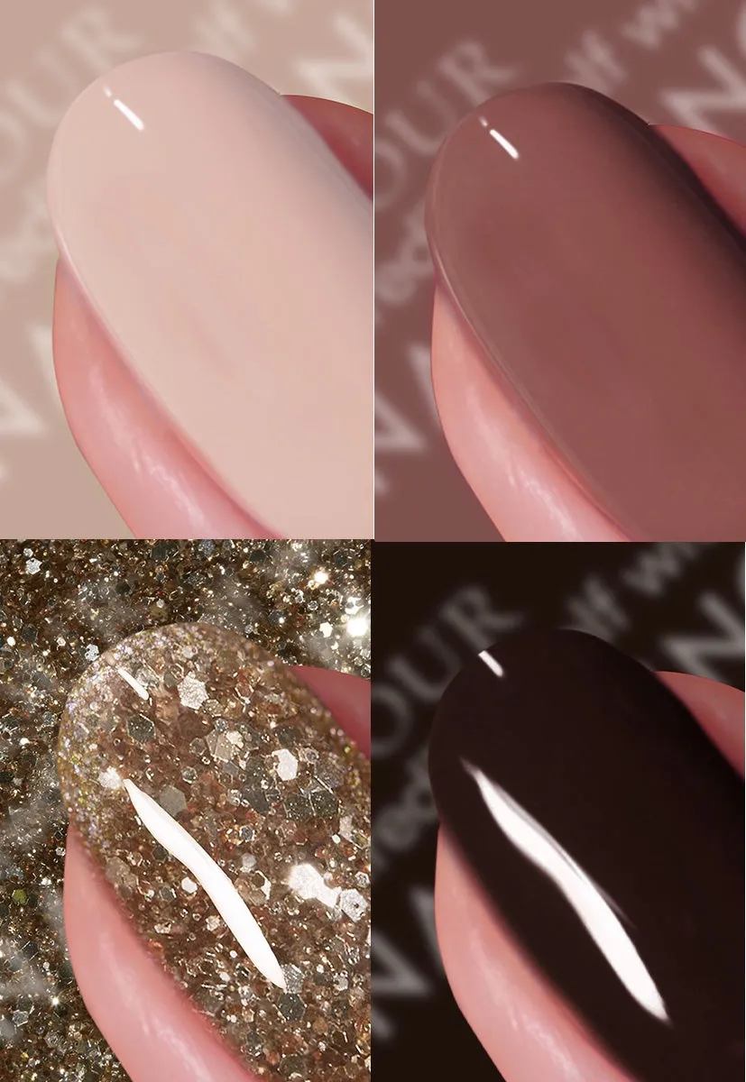 Nails Inc London Cute But Cookie neglelakksett 4-pk kjeksduft