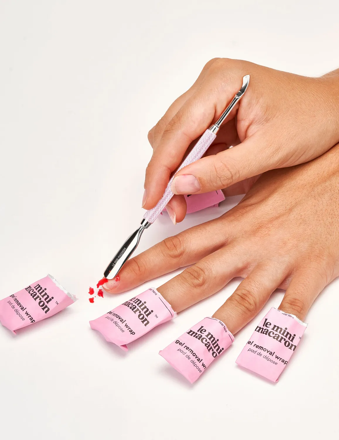 Le Mini Macaron Removal Tool negellakkfjerner tosidig