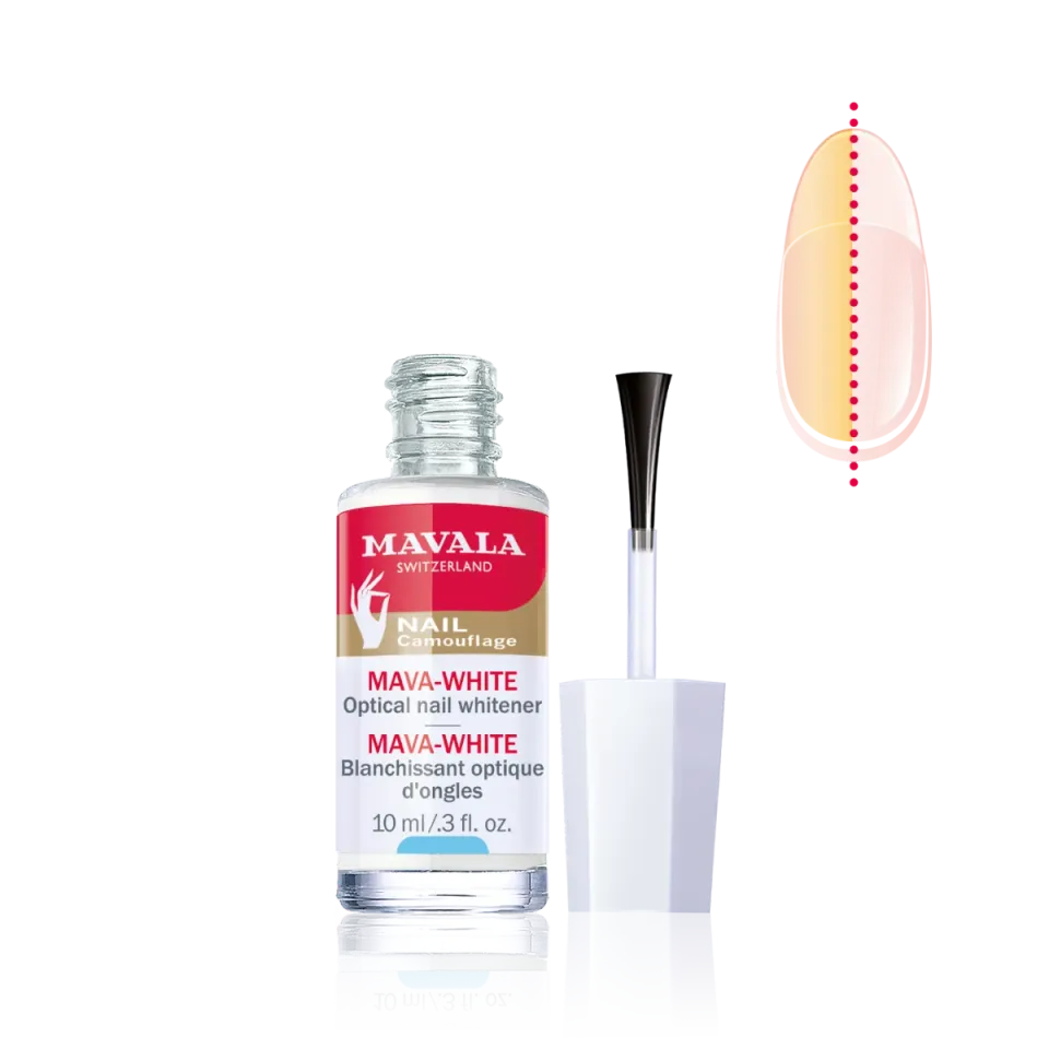Mavala Mava-White neglelakk optisk hvit