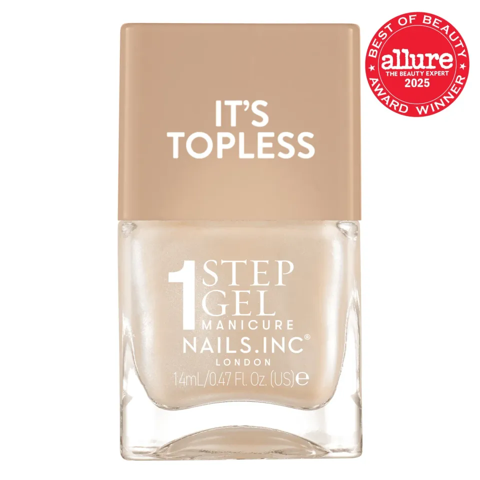 Nails Inc London Its Topless Demi 1-step gel neglelakk