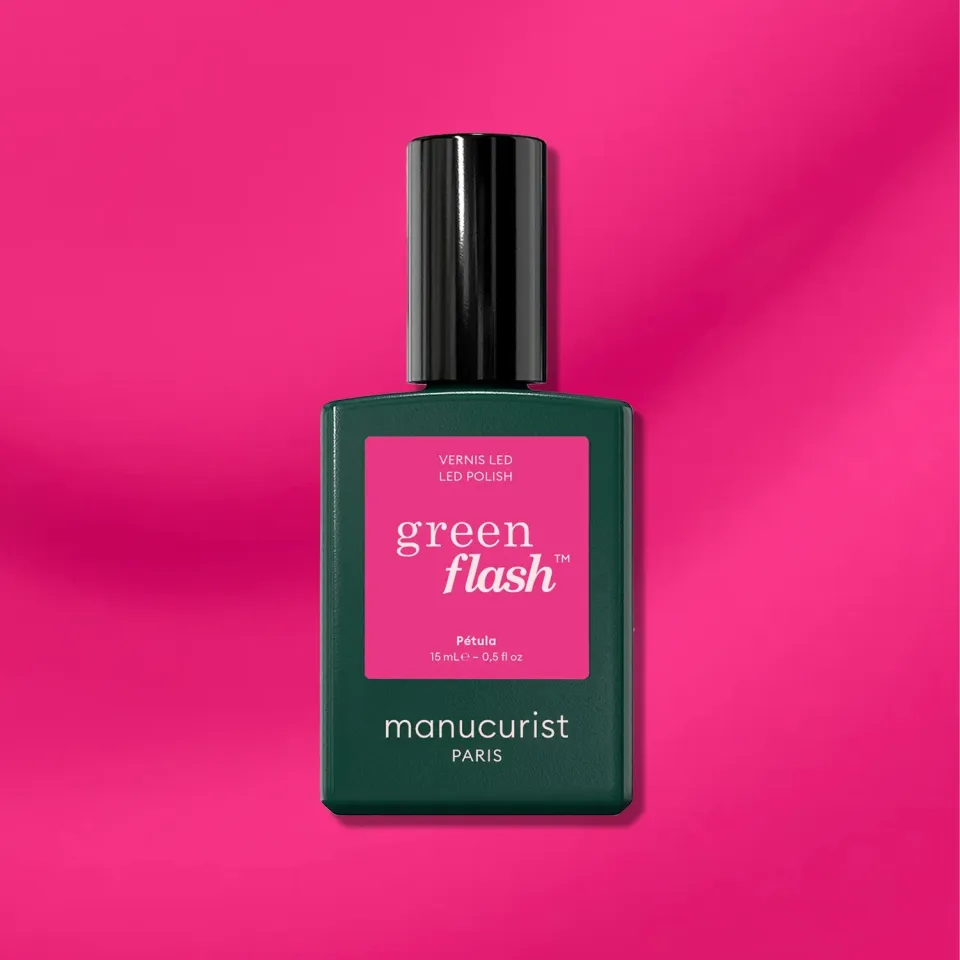 Manucurist Green Flash Pétula gellakk rosa opaque