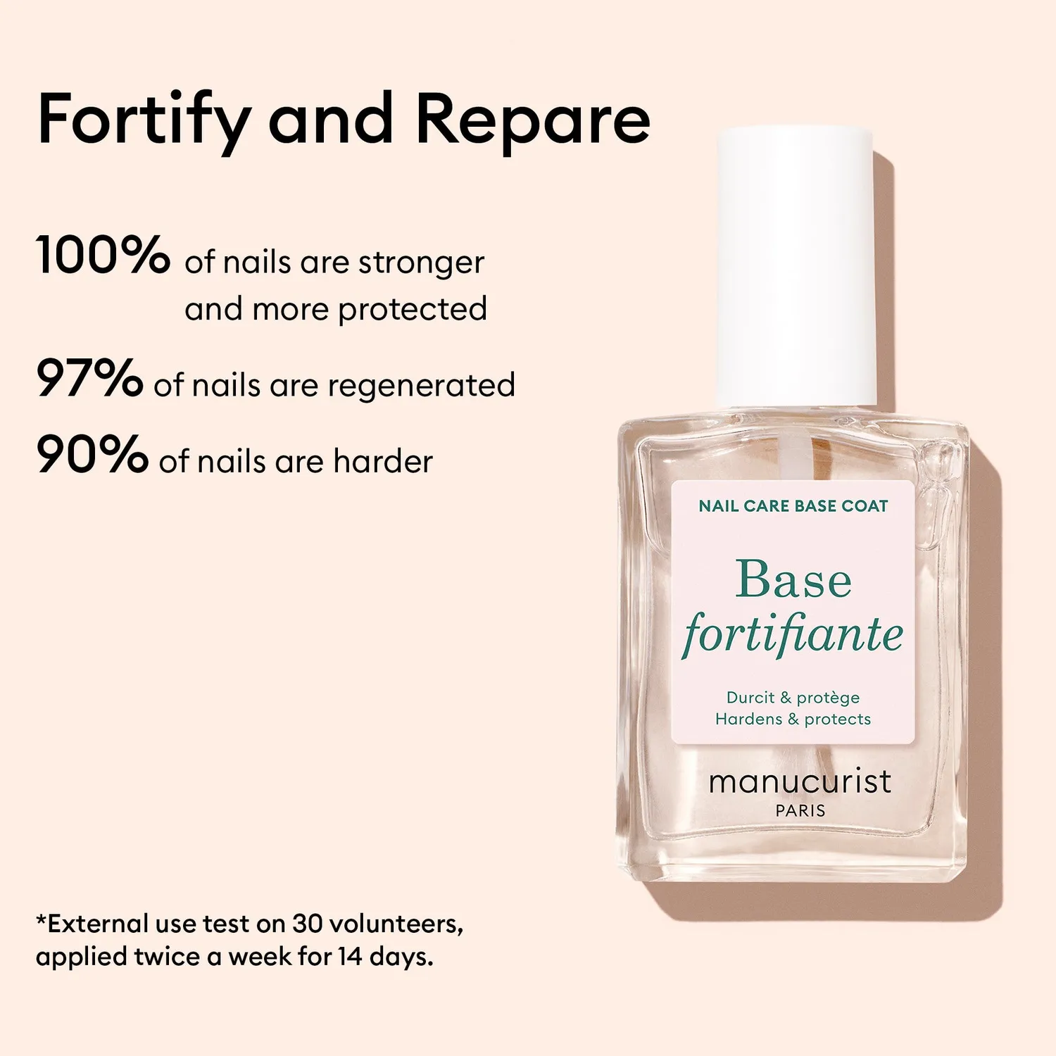 Manucurist Active Force negleherder styrkende base