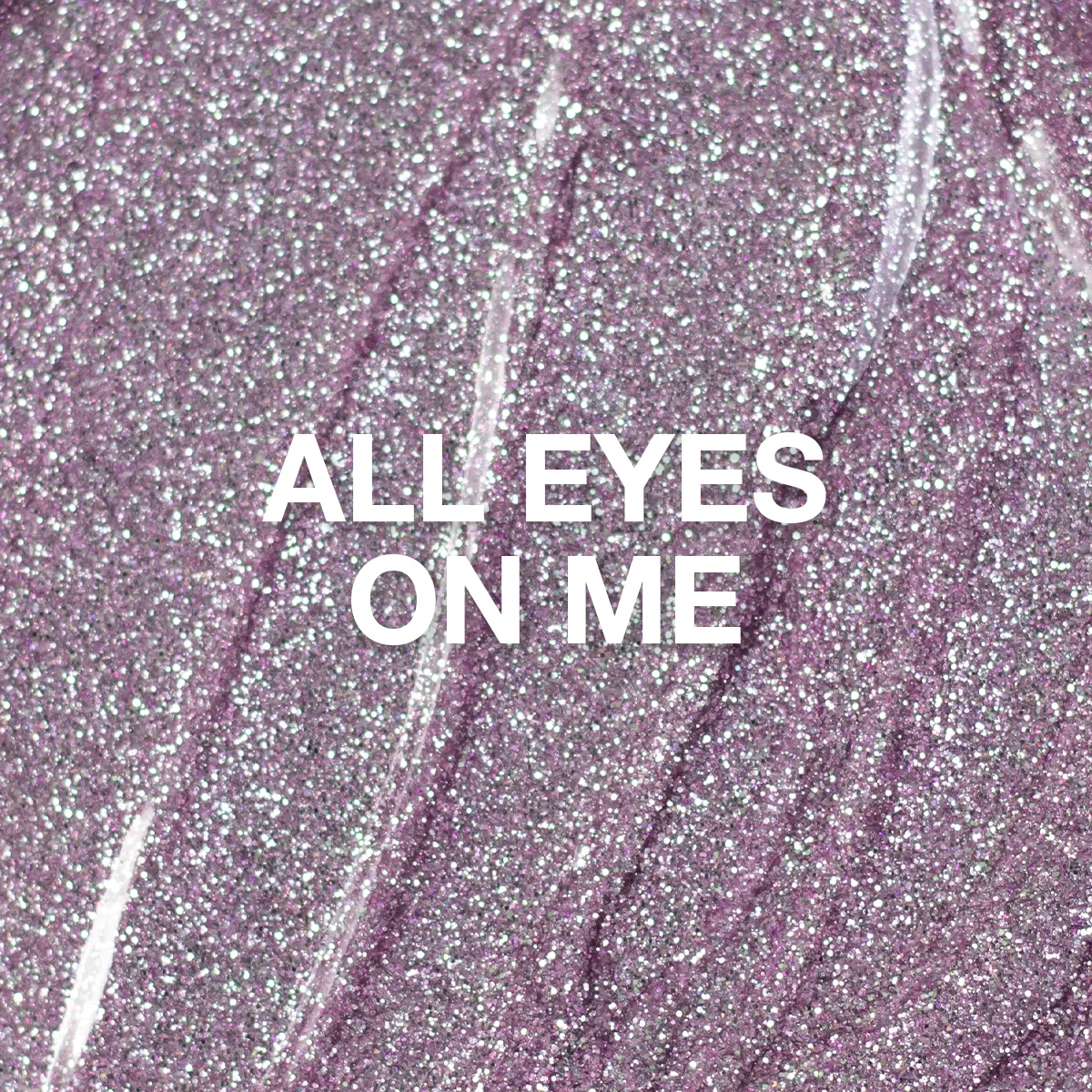 Light Elegance P+ All Eyes on Me gellakk 10 ml sølv-lilla glitter