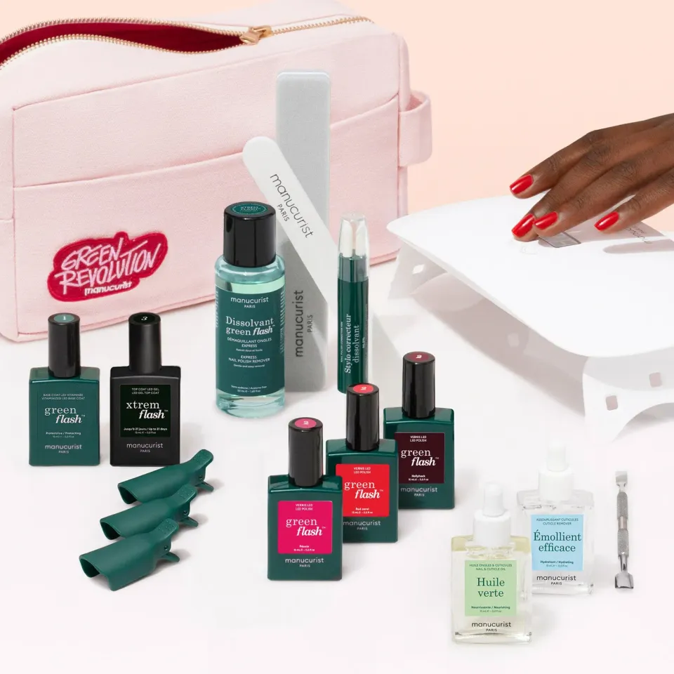 Manucurist Green Flash Trousse Addict neglesett mappe
