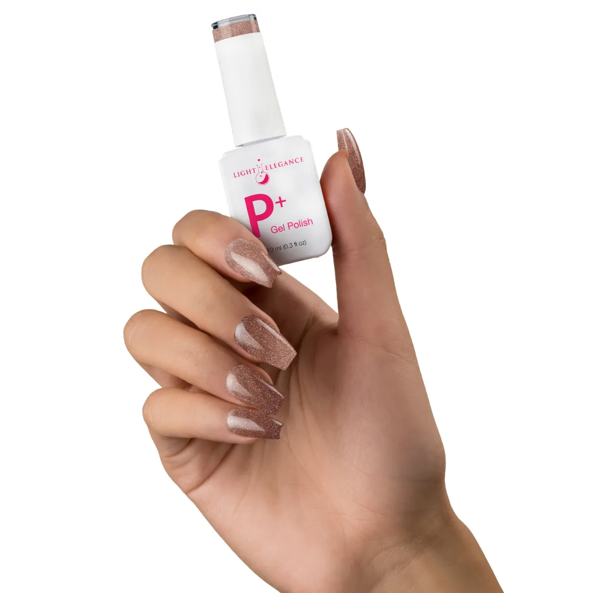 Light Elegance P+ Paradox gellakk 10 ml bronse cat eye
