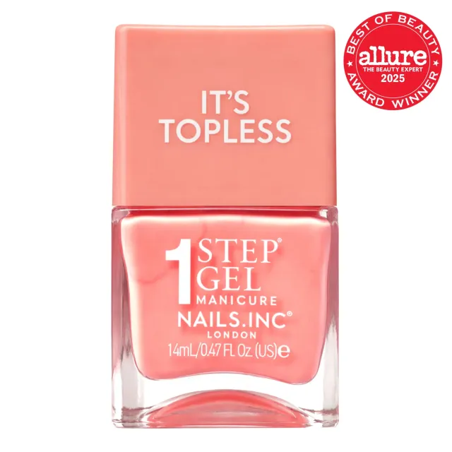 Nails Inc London It’s Topless Paloma neglelakk gel-effekt