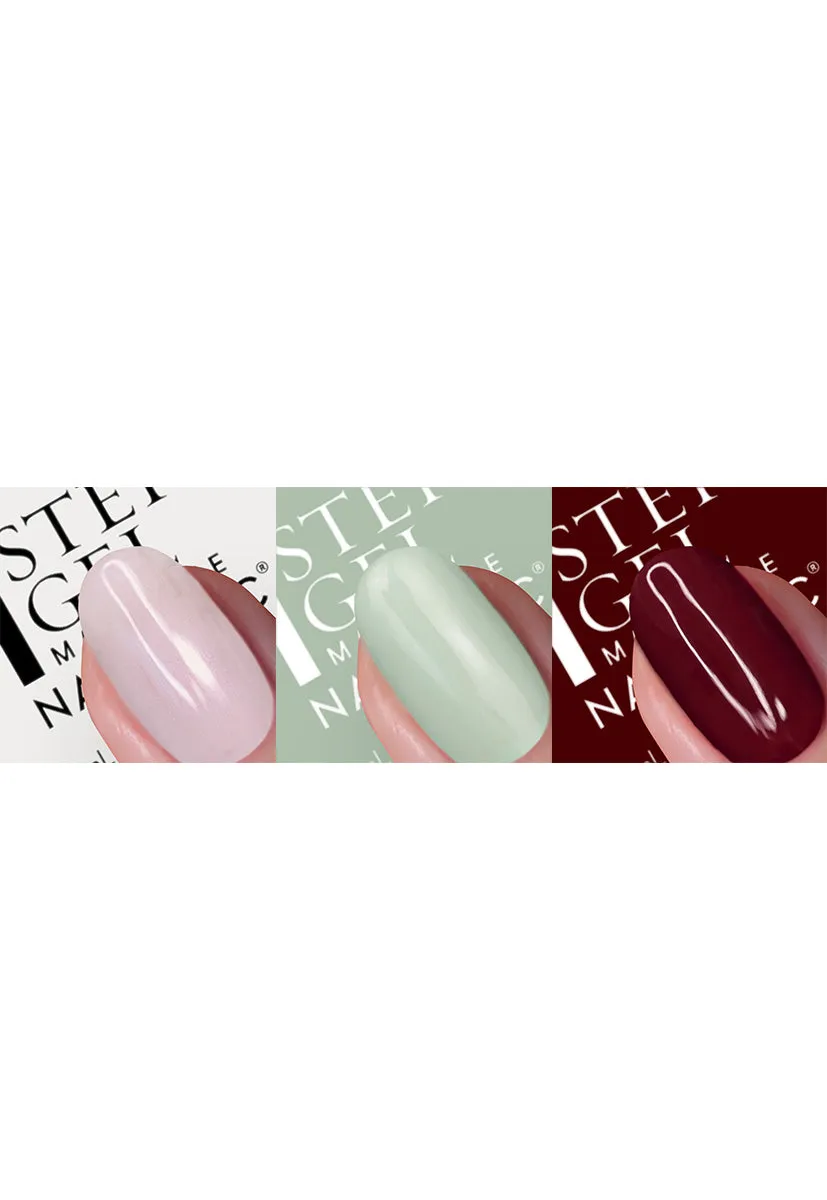 Nails Inc Dirty Martini neglelakksett duo krem hurtigtørkende