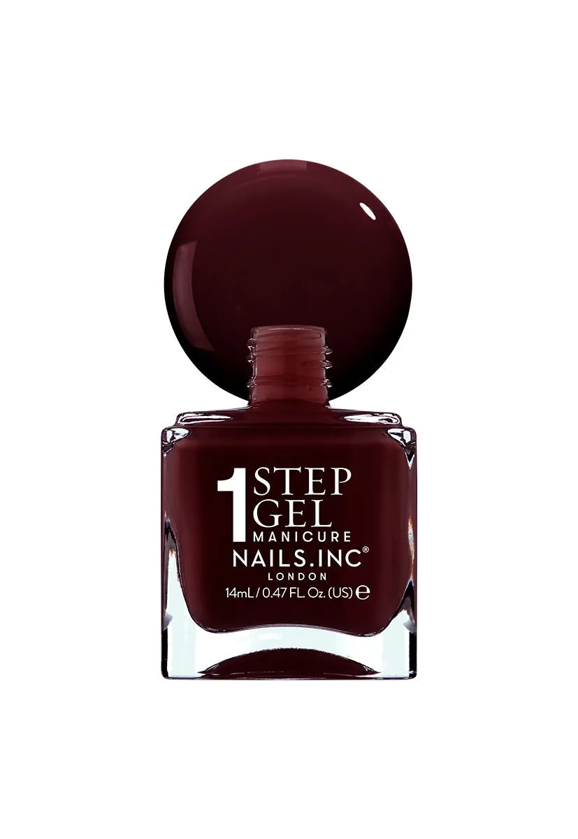 Nails Inc It's Topless Billie neglelakk brun krem