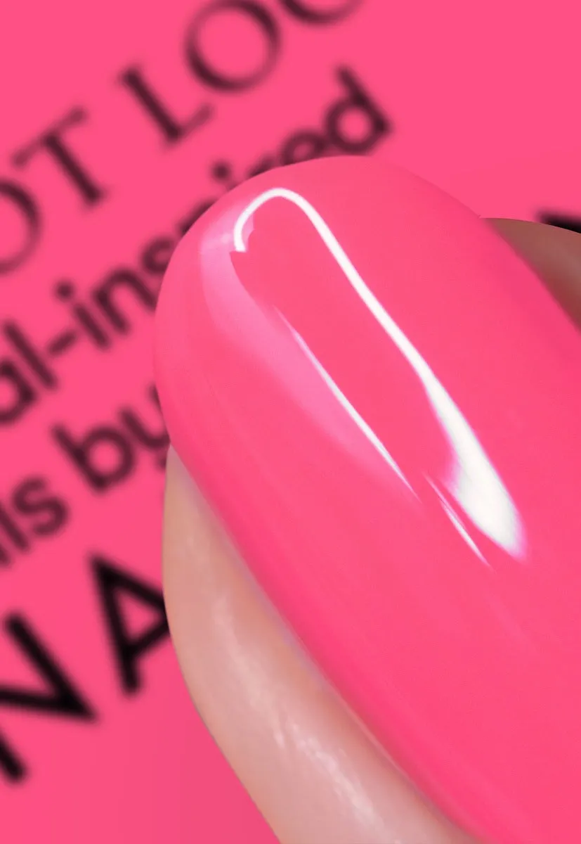Nails Inc Froot Loops Follow Your Nose neglelakk rosa