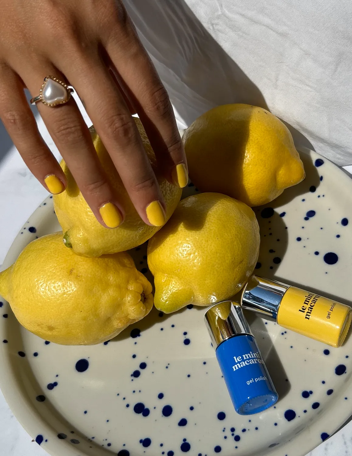 Le Mini Macaron Limoncello gellakk 8,5 ml solgul