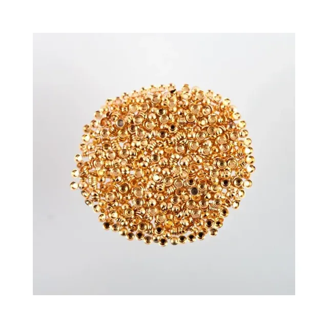 Boz Beauty Lounge Metal Half Balls neglepynt gull